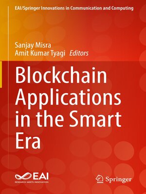 cover image of Blockchain Applications in the Smart Era